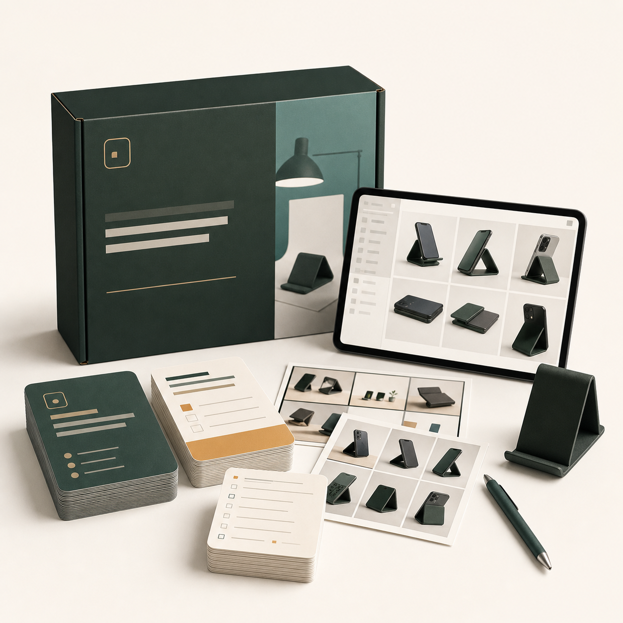 Product Shot Lab packaged service kit mockup